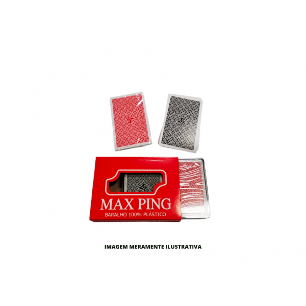 BARALHO PLASTICO MAXPING 1X2